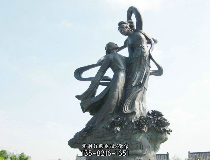 牛郎织女广场景观铜雕 牛郎织女广场景观铜雕
