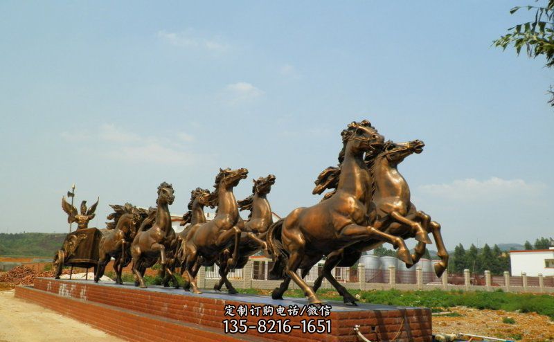 阿波罗战车广场景观铜雕 阿波罗战车广场景观铜雕