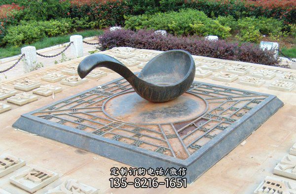 广场指南针景观铜雕 广场指南针景观铜雕