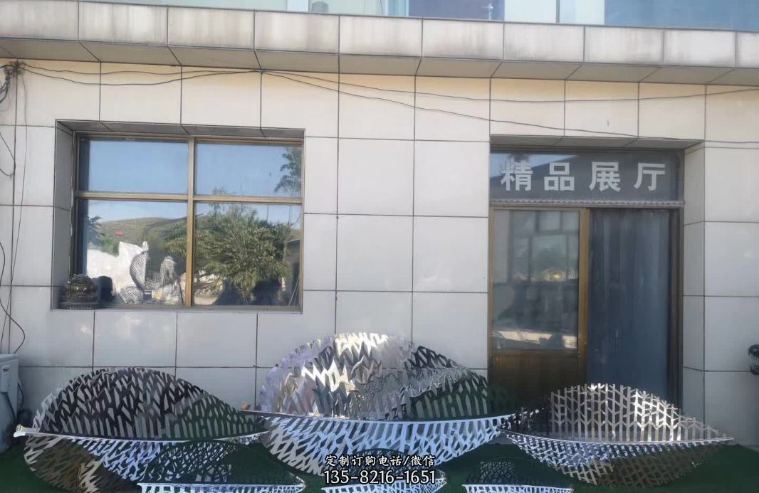 镂空树叶不锈钢雕塑 镂空树叶不锈钢雕塑
