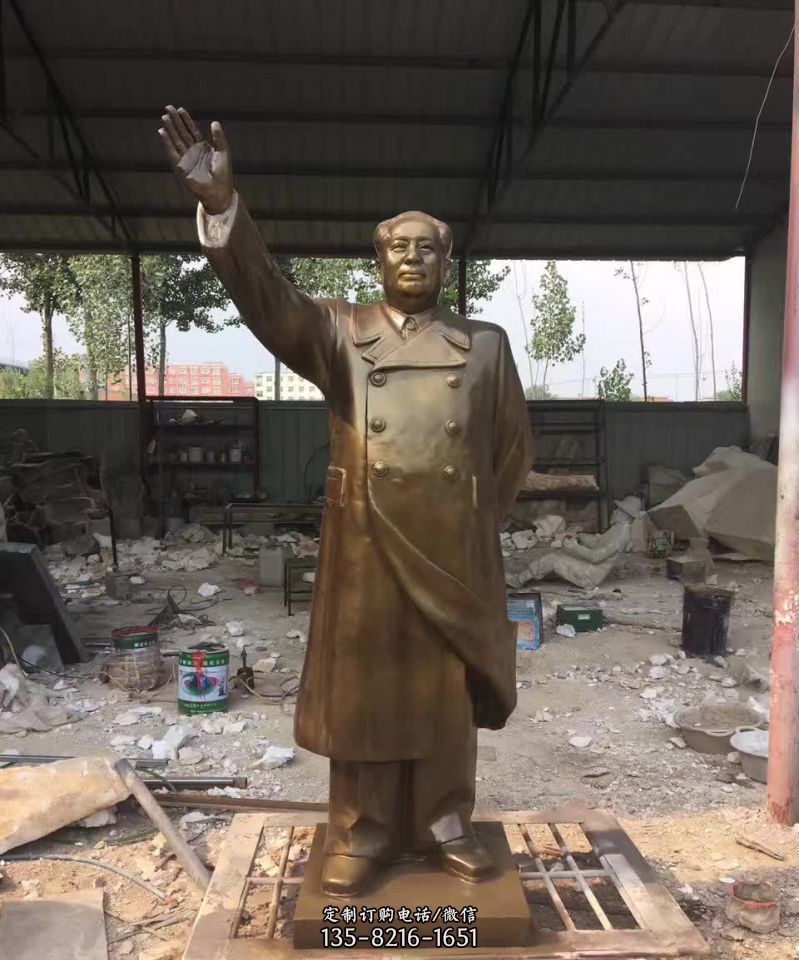 挥手毛主席人物雕塑 挥手毛主席人物雕塑