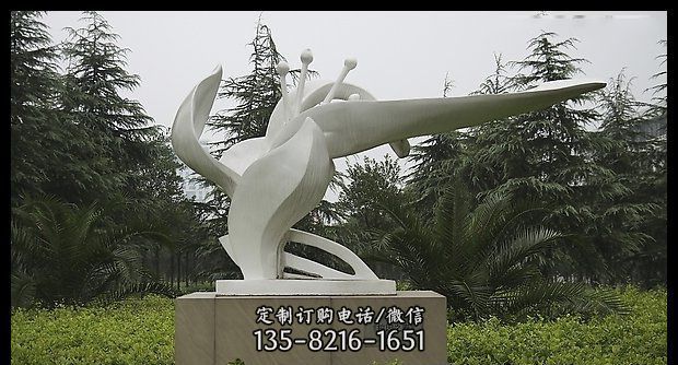 公园不锈钢校园之春景观雕塑 公园不锈钢校园之春景观雕塑