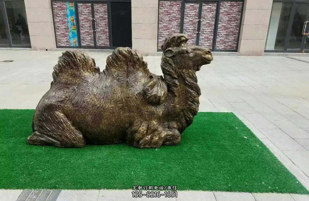 跪姿骆驼铜雕-奔跑的骆驼仿真雕塑 跪姿骆驼铜雕-奔跑的骆驼仿真雕塑