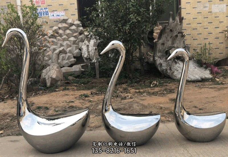 不锈钢抽象天鹅座椅龙8官网 不锈钢抽象天鹅座椅龙8官网
