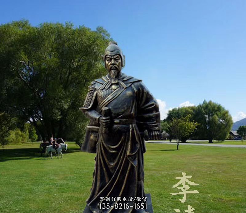 铜雕古代历史人物雕塑 铜雕古代历史人物雕塑