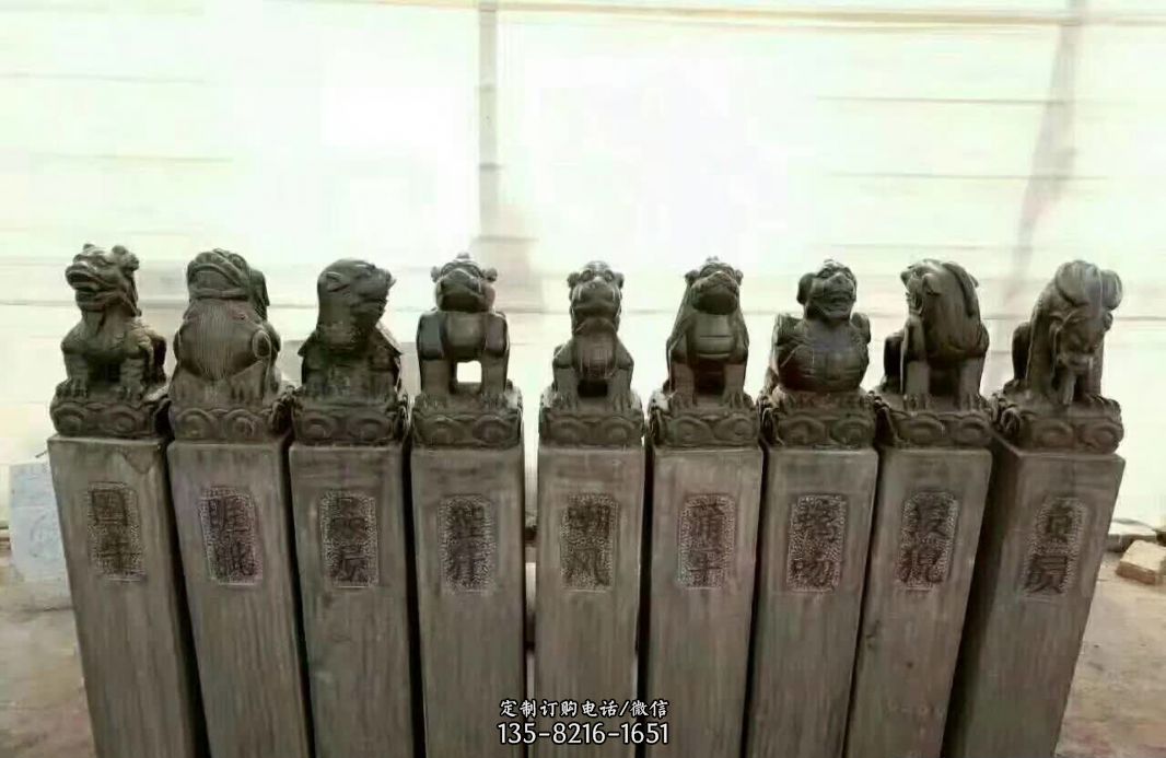 栓马桩石雕-砂岩石材浮雕 栓马桩石雕-砂岩石材浮雕