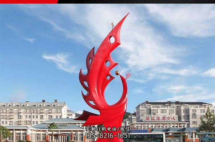 广场不锈钢凤凰摆件雕塑1 广场不锈钢凤凰摆件雕塑1