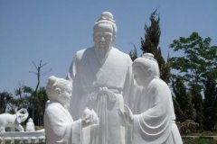 孔融让梨雕塑