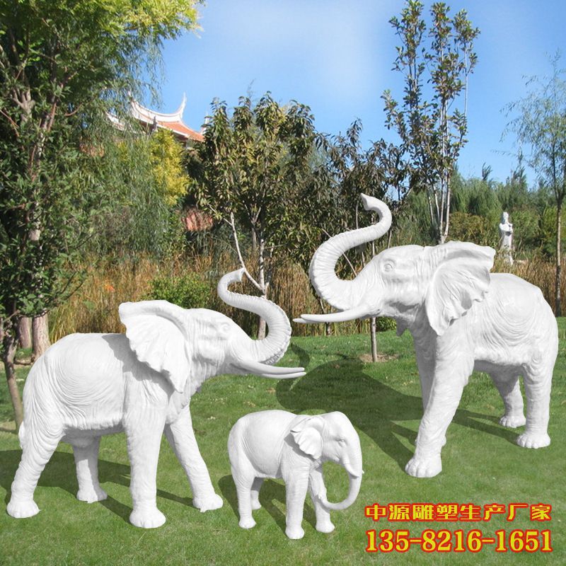 东莞玻璃钢大象雕塑