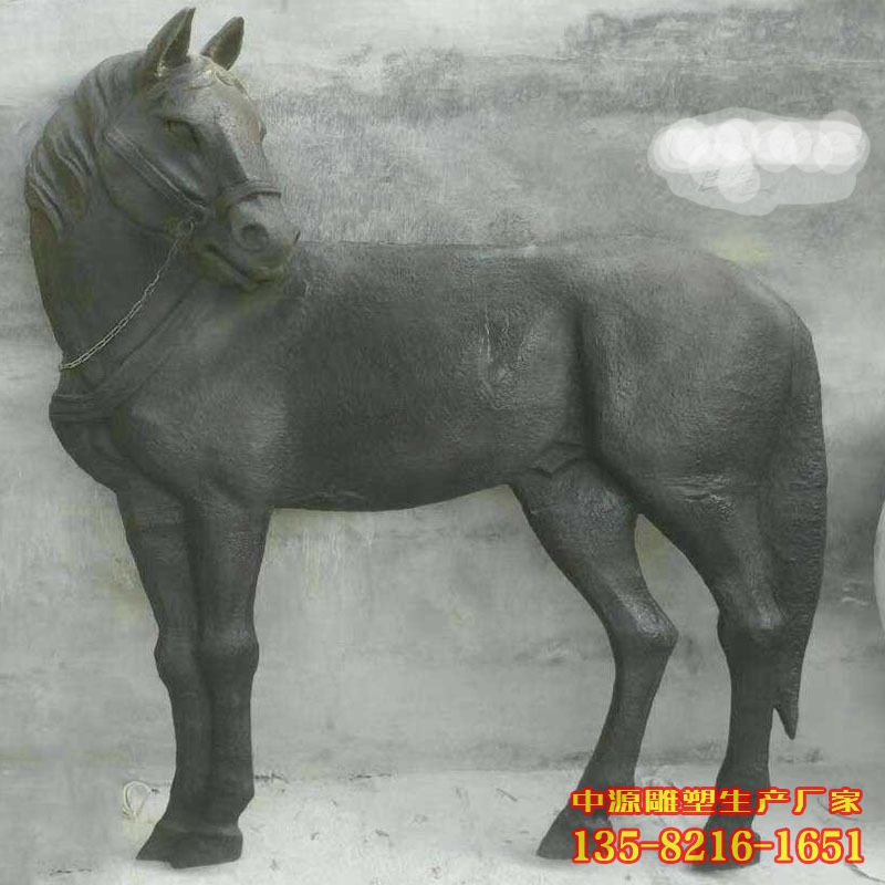浮雕马雕塑-玻璃钢彩绘马飞马雕塑摆件定制 浮雕马雕塑-玻璃钢彩绘马飞马雕塑摆件定制