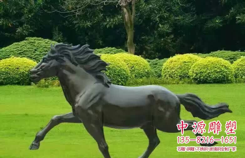 奔腾的马铜雕 (5) 奔腾的马铜雕 (5)