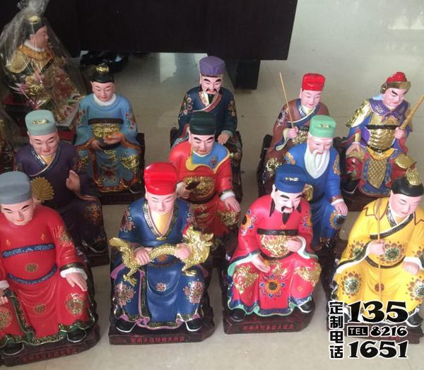 玻璃钢彩绘庙宇神佛太岁雕塑 玻璃钢彩绘庙宇神佛太岁雕塑
