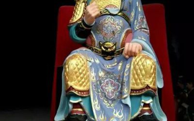 寺庙隆明玻璃钢彩绘供奉神佛太岁雕塑