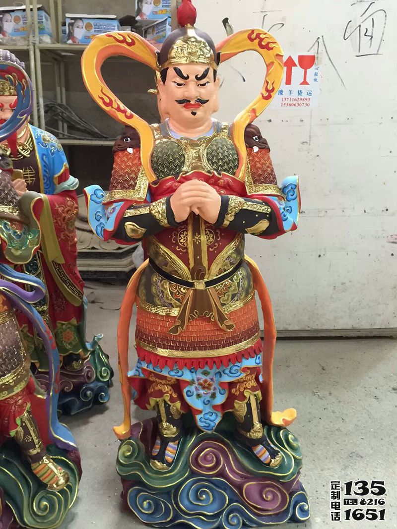 菩萨玻璃钢彩绘寺庙二十四诸天雕塑 菩萨玻璃钢彩绘寺庙二十四诸天雕塑