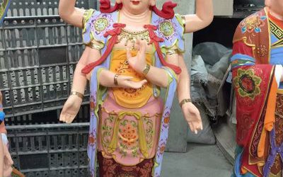 寺庙供奉菩萨树脂二十四诸天雕塑