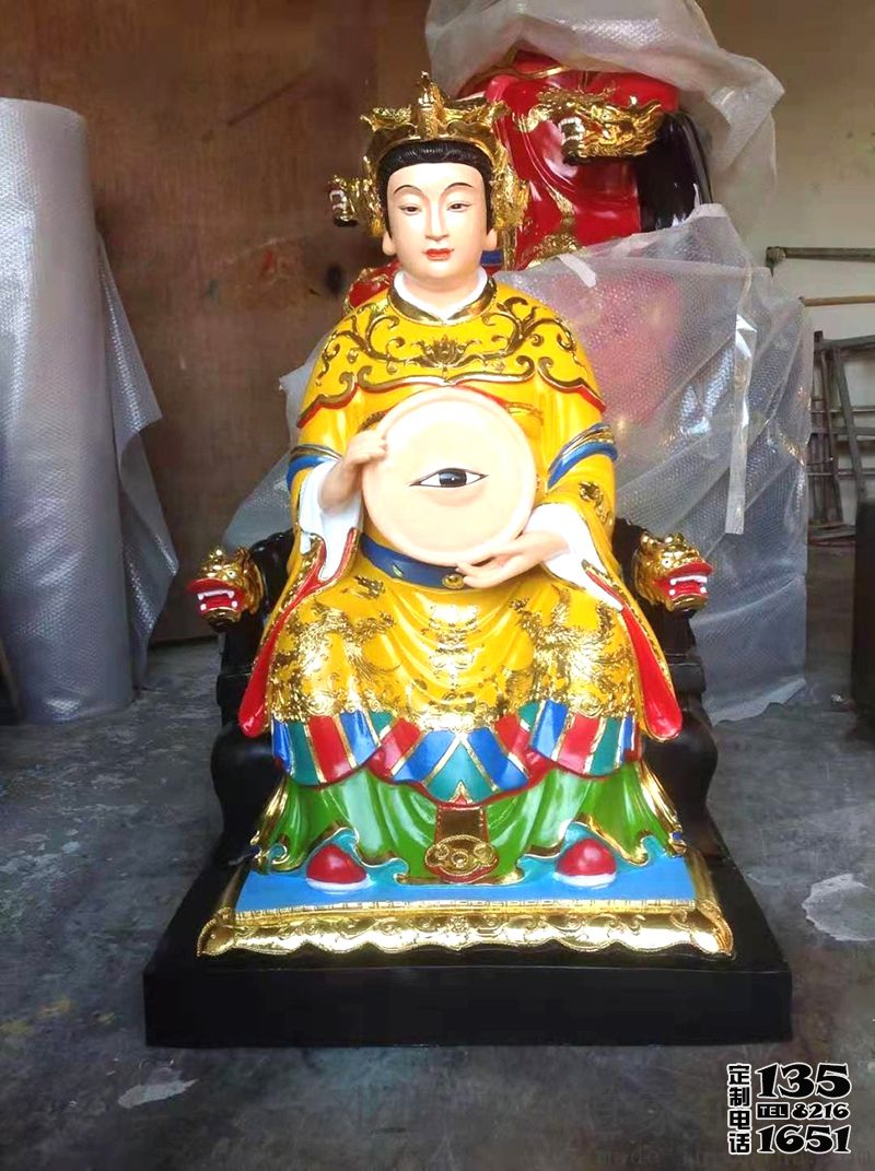 玻璃钢彩绘庙宇大型佛像十二老母雕塑 玻璃钢彩绘庙宇大型佛像十二老母雕塑