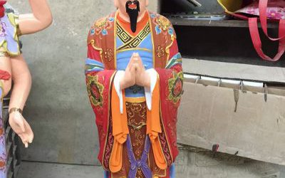 玻璃钢彩绘菩萨寺庙摆件景观二十四诸天雕塑