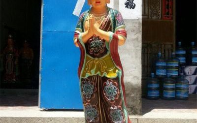 帝释身玻璃钢彩绘32应身神像