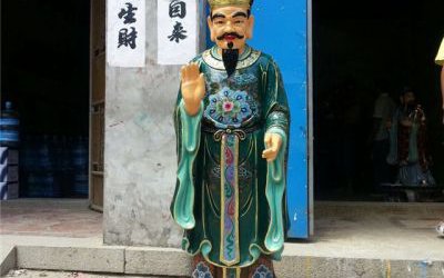 寺庙供奉玻璃钢彩绘32应身神像雕塑