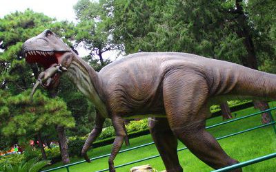 景区创意大型玻璃钢仿真动物恐龙雕塑