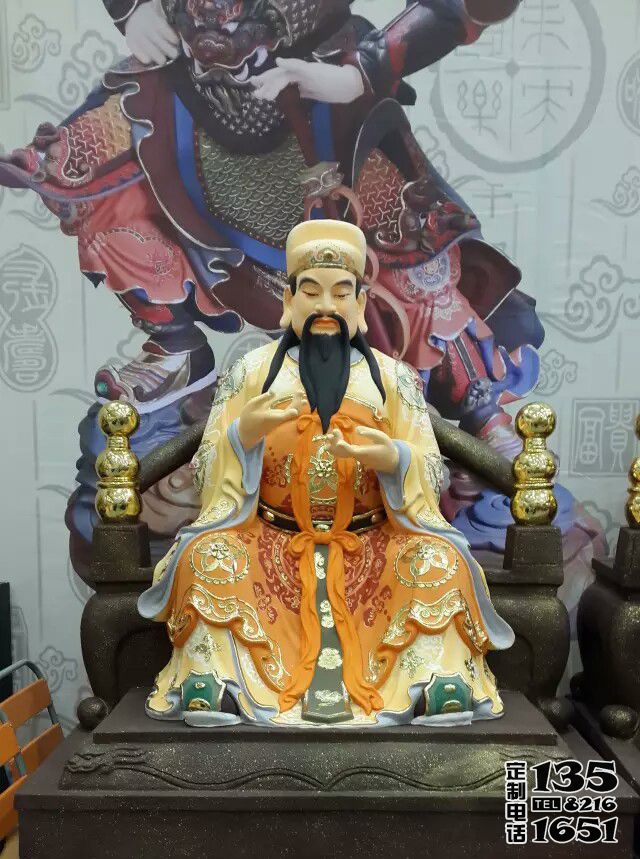 寺庙玻璃钢彩绘神佛菩萨财神雕塑 寺庙玻璃钢彩绘神佛菩萨财神雕塑