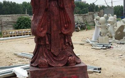 校园户外广场玻璃钢仿铜历史名人孔子雕塑