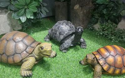 户外园林创意玻璃钢仿真乌龟雕塑