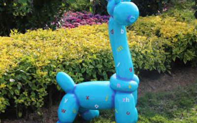 大型户外幼儿园卡通玻璃钢动物休闲座椅雕塑