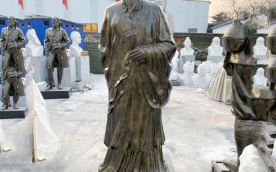 校园景区玻璃钢仿铜古代诗人苏轼苏东坡名人雕塑
