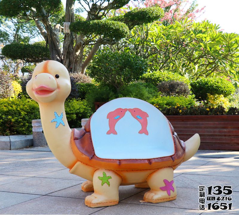 商场幼儿园商店摆放玻璃钢卡通动物乌龟休闲座椅雕塑 商场幼儿园商店摆放玻璃钢卡通动物乌龟休闲座椅雕塑