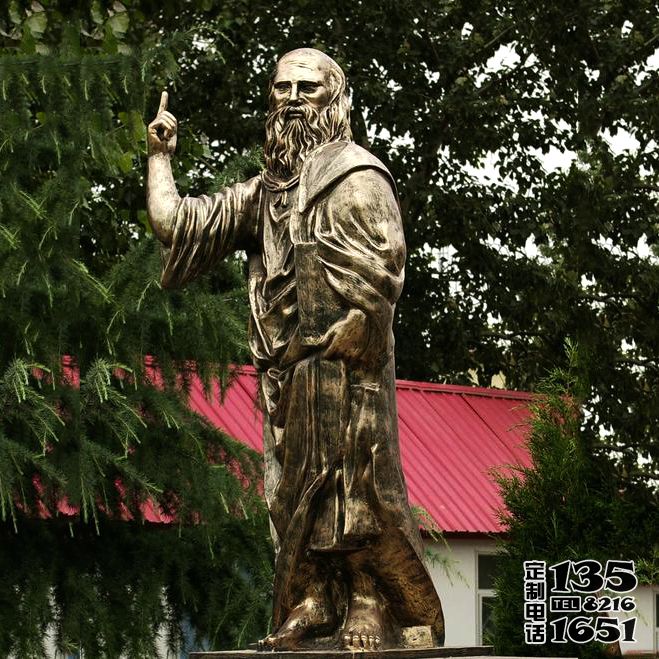 玻璃钢世界名人古希腊著名哲学家帕拉图雕塑 玻璃钢世界名人古希腊著名哲学家帕拉图雕塑