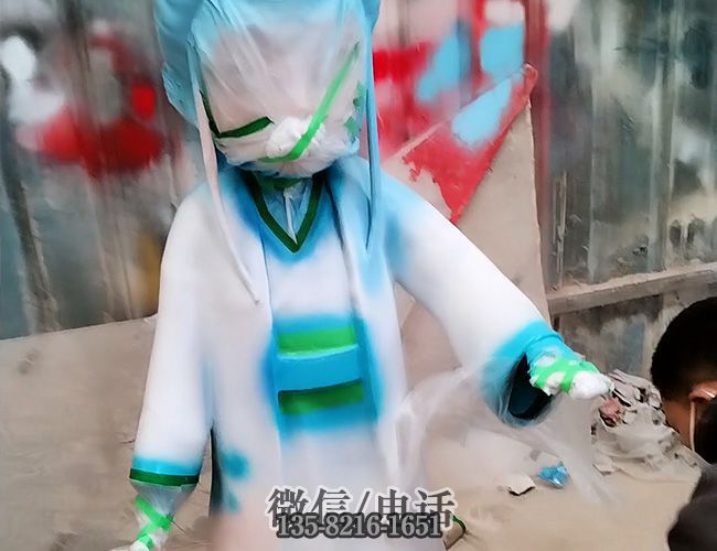 喷漆上色