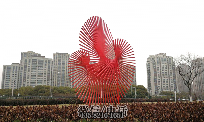景观雕塑实拍图