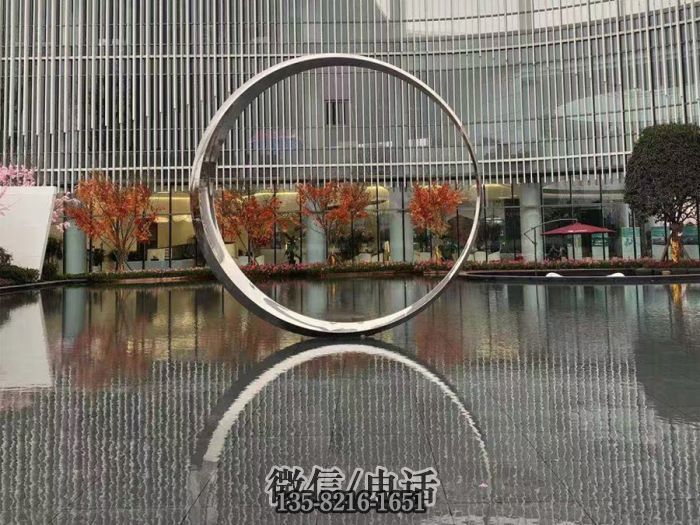 景观雕塑实拍图
