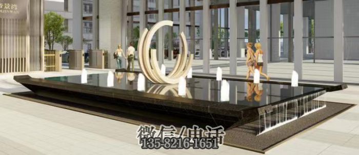 景观雕塑实拍图