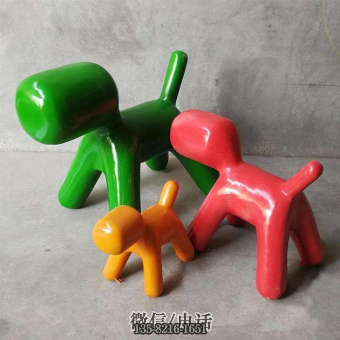 玻璃钢动物雕塑