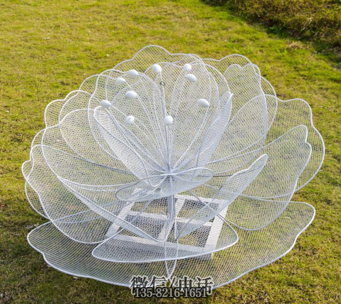 植物雕塑实拍图