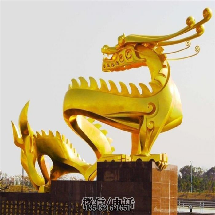 动物雕塑实拍图