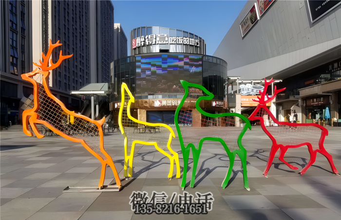 玻璃钢动物雕塑