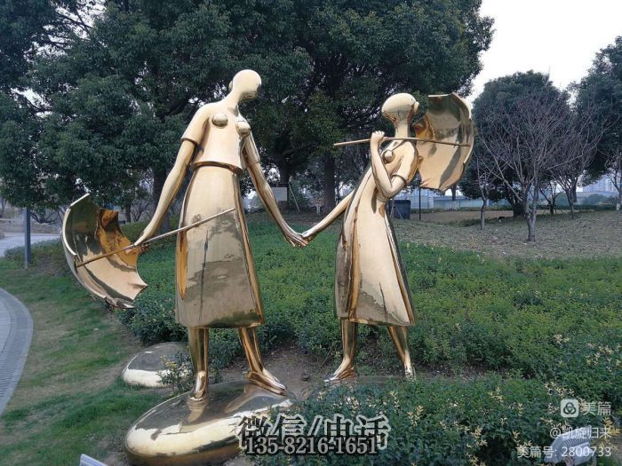 玻璃钢人物雕塑