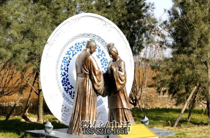 婚雕塑实拍图