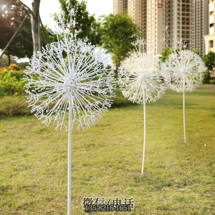 植物雕塑实拍图