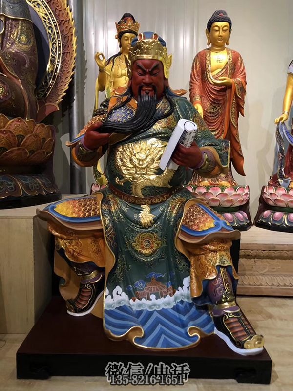 神佛雕塑实拍图
