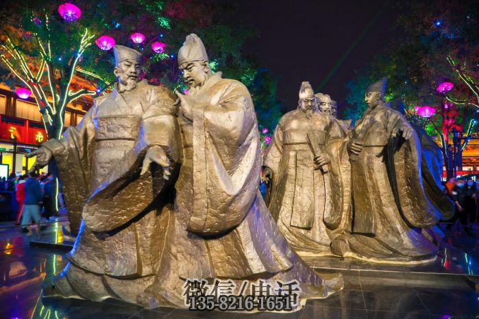 人物雕塑实拍图