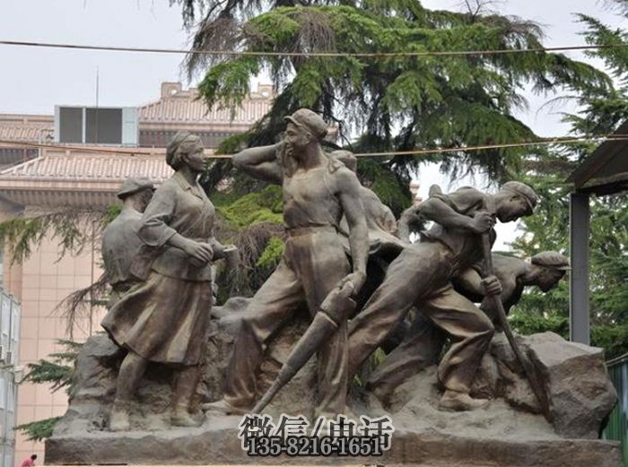 玻璃钢人物雕塑