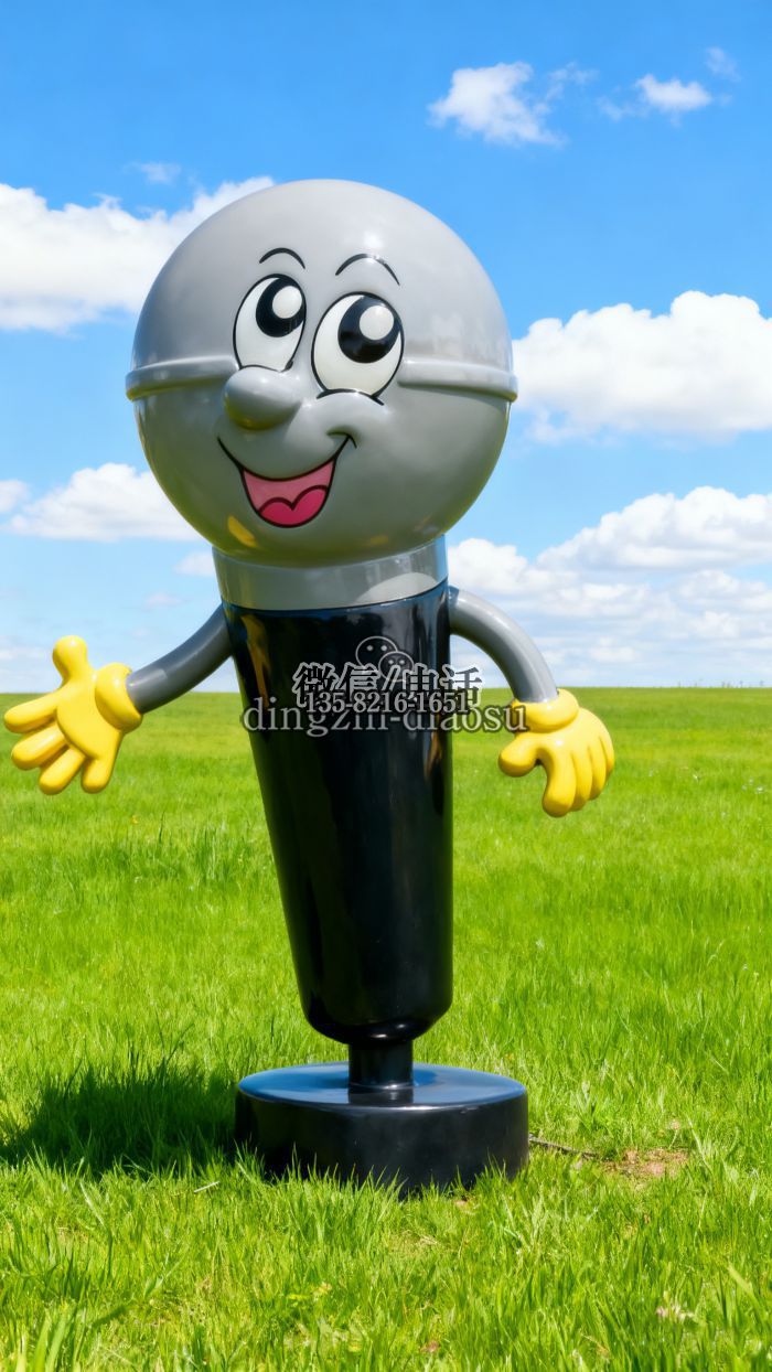 麦克风 话筒雕塑