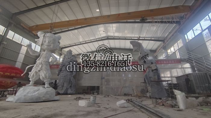 c厂房车间雕塑