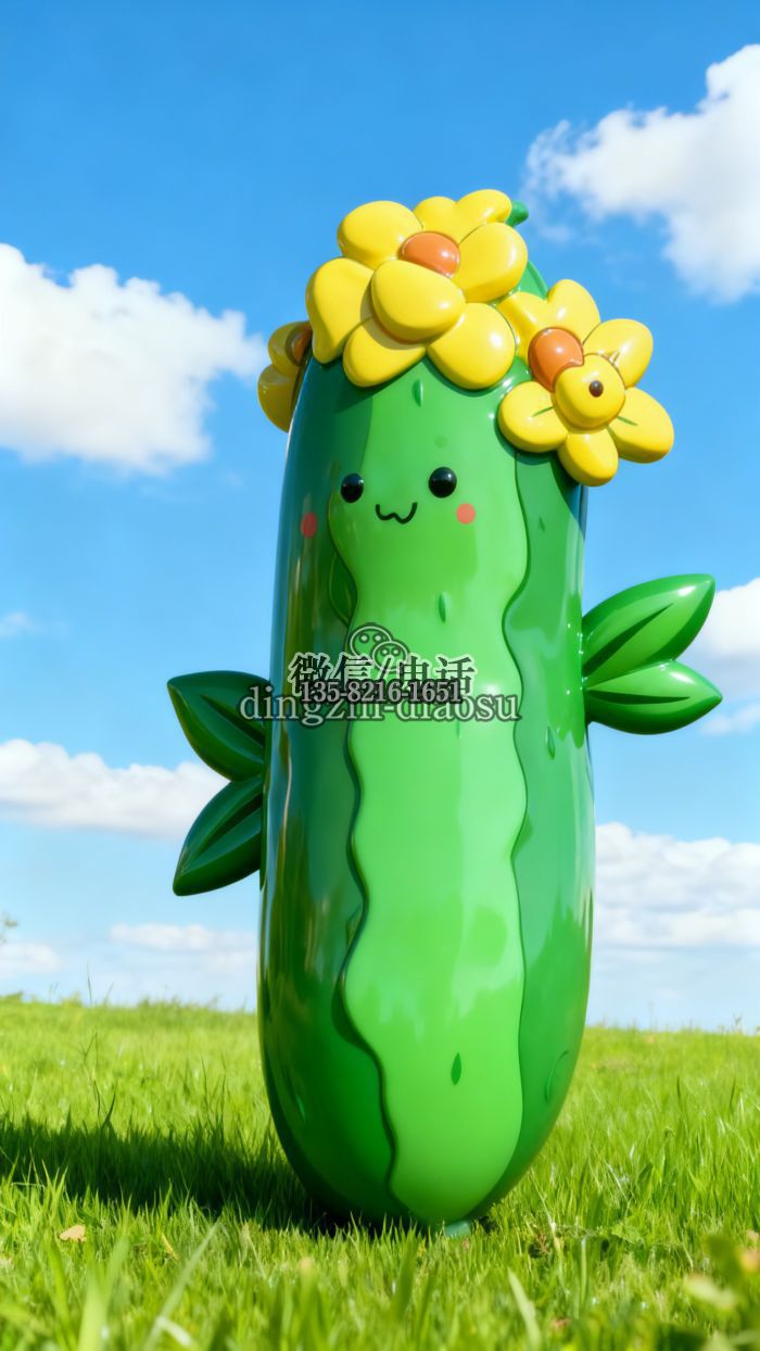黄瓜雕塑