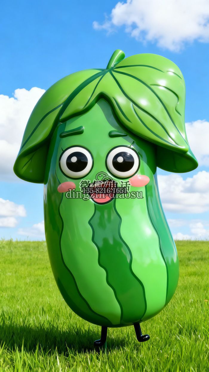 黄瓜雕塑