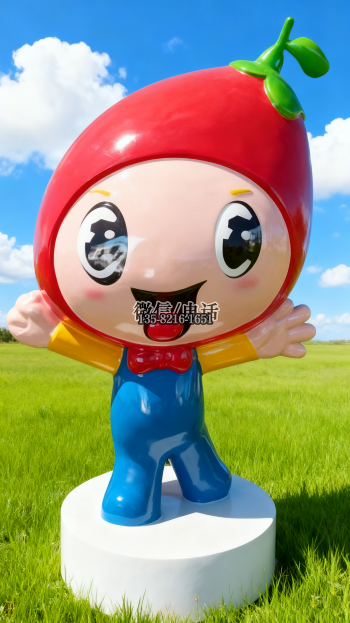 玻璃钢枸杞雕塑